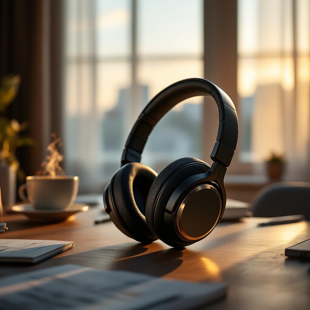 noise-cancelling headphones